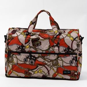 *NWT* Japanese brand Hapitas - Boston Duffle Bag - Posh print